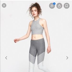 Outdoor Voices Athena Crop Top Grey Size S